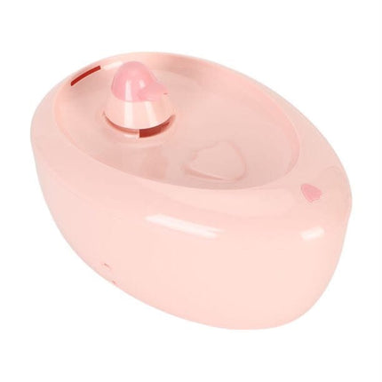HMA Dog and cat Automatic Pet Water Fountain Cat Drinking Water Dispenser And Feeder 2 L  Pink