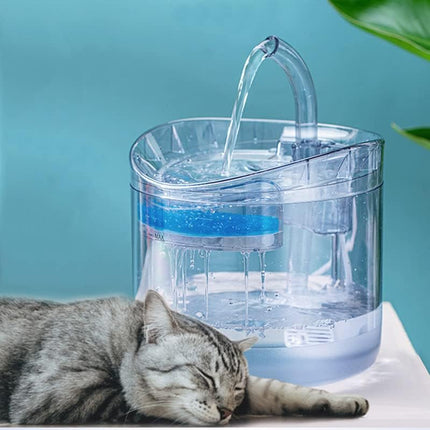 HMA Dog and cat Automatic Pet Water Fountain Ultra Quiet Cat Drinking Dispenser 1.8 L
