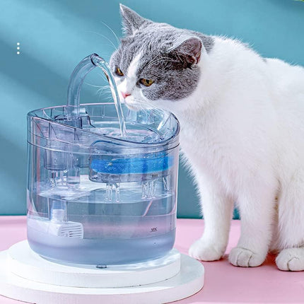 HMA Dog and cat Automatic Pet Water Fountain Ultra Quiet Cat Drinking Dispenser 1.8 L