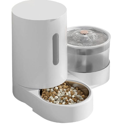 HMA Dog and cat Automatic water and Feeder For Cat And Dog 2 in 1