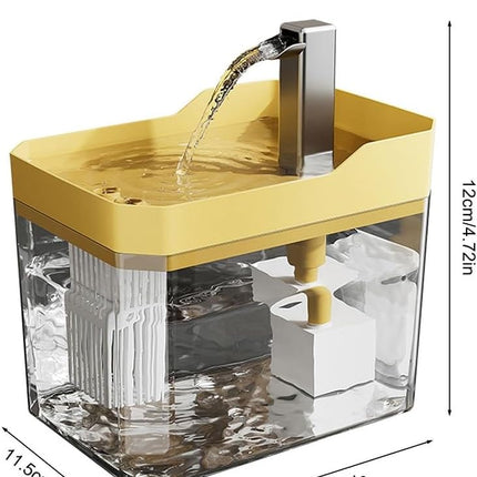 HMA Dog and cat Automatic Water Fountains for Pets 1.5 L