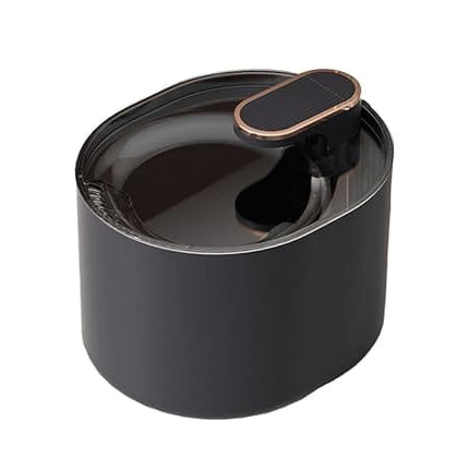 HMA Dog and cat Automatic Water Fountains for Pets 2 L Black