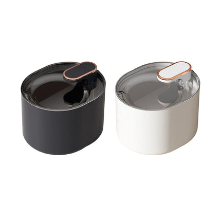 HMA Dog and cat Automatic Water Fountains for Pets 2 L Black