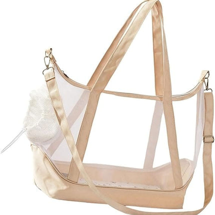HMA Dog and cat bag Pet carrier for Cat and Dog Beige