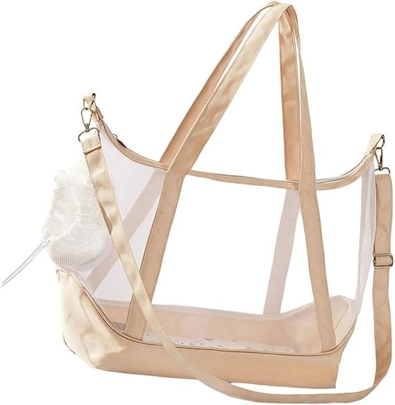 HMA Dog and cat bag Pet carrier for Cat and Dog Beige