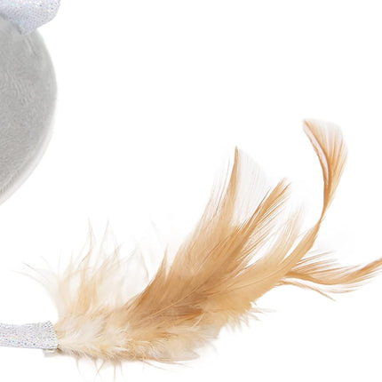 HMA Dog and cat Cat Toy Automatic Moving Mouse with Furry Tail