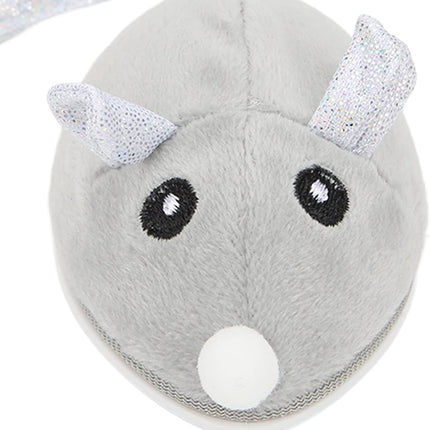 HMA Dog and cat Cat Toy Automatic Moving Mouse with Furry Tail