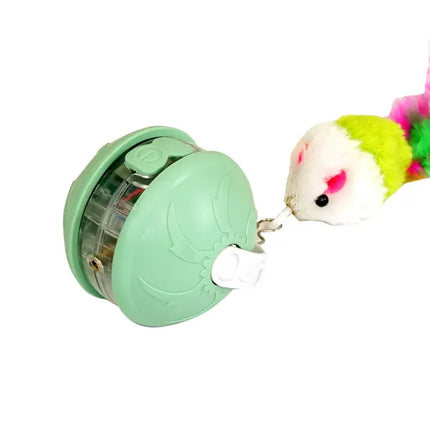 HMA Dog and cat Crazy Automatic LED Laser Pet Ball  Interactive Chase Toy for Cats And Dog