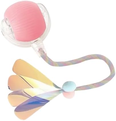HMA Dog and cat Crazy Pet Ball for Dogs and Cats Pink