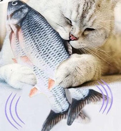 HMA Dog and cat Crazy Pet  Toy Fish Electric Moving