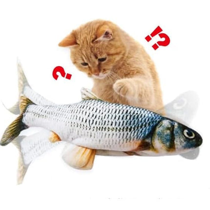HMA Dog and cat Crazy Pet  Toy Fish Electric Moving