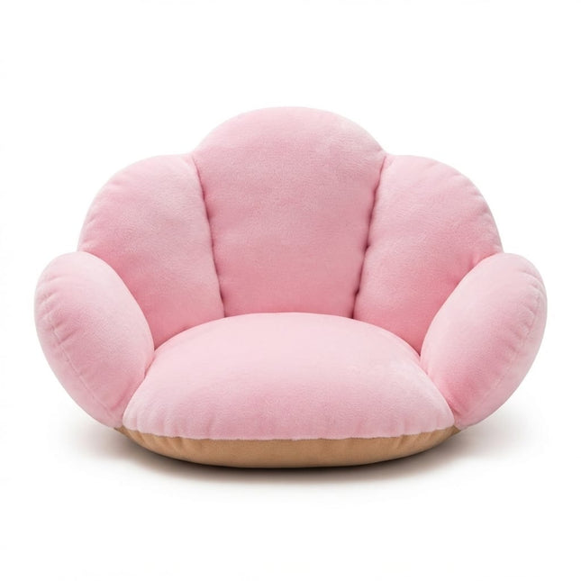 HMA Dog and cat Cute Flower Plush Pet Bed for Puppies And Cats Pink 60x50cm
