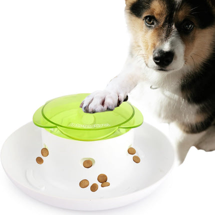 HMA Dog and cat Dog Feeder Slow Feeder Adjustable Dispense Puzzle