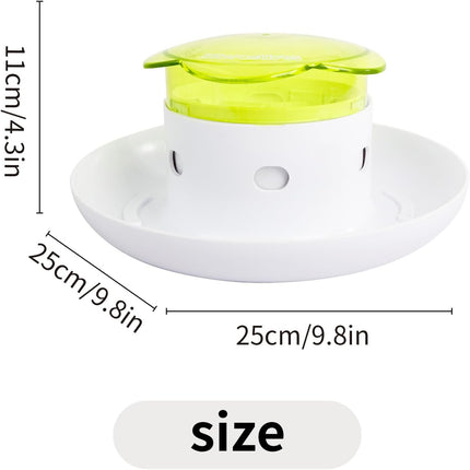 HMA Dog and cat Dog Feeder Slow Feeder Adjustable Dispense Puzzle