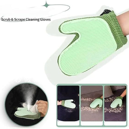 HMA Dog and cat Electrostatic Pet Grooming Gloves Hair Removal And Cleaning Tool