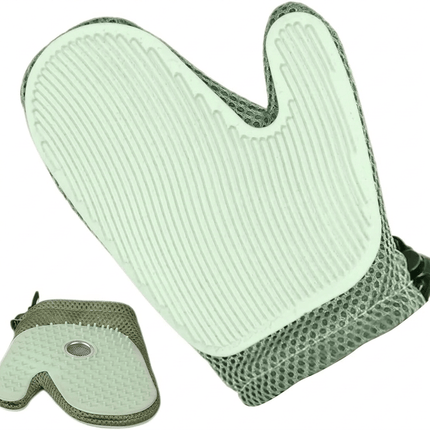 HMA Dog and cat Electrostatic Pet Grooming Gloves Hair Removal And Cleaning Tool