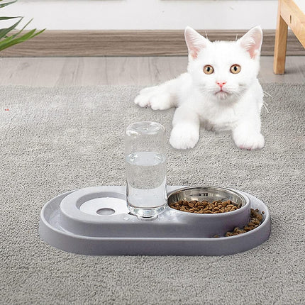 HMA Dog and cat Feeder and water For Cat And Dog 2 in 1