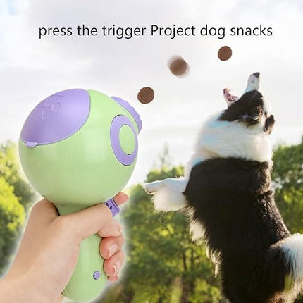 HMA Dog and cat Interactive Treat Launcher and Laser Toy for Dogs and Cats Multi-Color
