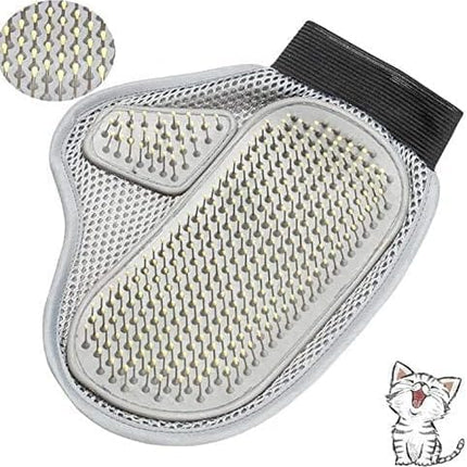 HMA Dog and cat Pet Grooming Cat and Dog Shedding Brush Glove