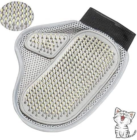 HMA Dog and cat Pet Grooming Cat and Dog Shedding Brush Glove