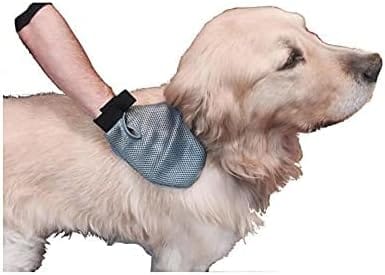 HMA Dog and cat Pet Grooming Cat and Dog Shedding Brush Glove