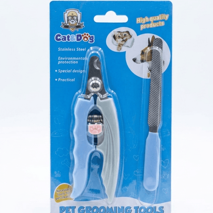 HMA Dog and cat Pet Grooming Tool Kit  Easy to Use Nail Trimmer and File for Pets
