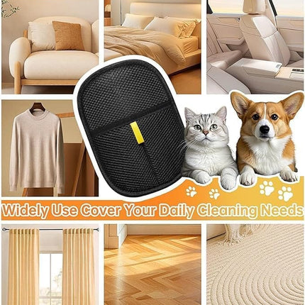 HMA Dog and cat Pet hair emover Glove