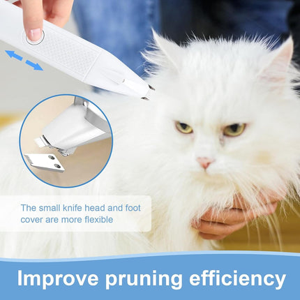 HMA Dog and cat Pet hair Trimmer LED light