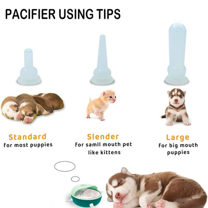 HMA Dog and cat pet milk bowl 4 Teats