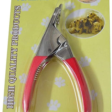 HMA Dog and cat Pet Nail Trimmer Safe and Durable Grooming Scissors for Small to Medium Pets