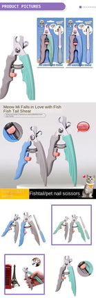 HMA Dog and cat Pet Nail Trimmer  Safe Grooming Tool for All Breeds