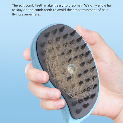 HMA Dog and cat Pet Spray Massage Comb and Pet Brush with Charging Cable