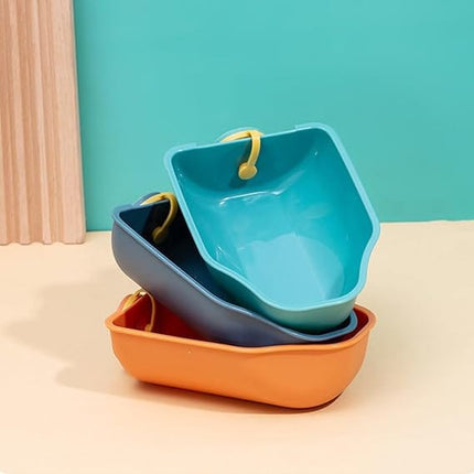 HMA Dog and cat Portable Pet Water Bowl Travel Ready Drinking Attachment for Plastic Bottles Grey