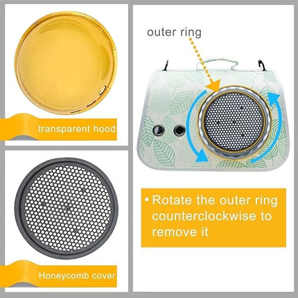 HMA Dog and cat SAMSIER Pet Carrier for Small Cat and Dog