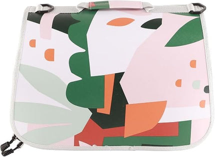 HMA Dog and cat SAMSIER Pet Carrier for Small Cat and Dog Multicolor Geometric Print