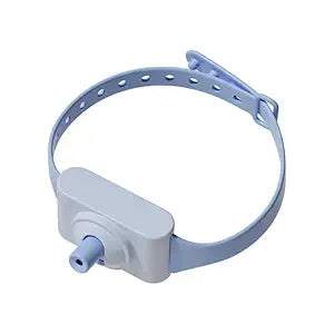 HMA Dog and cat Smart Hands Free Laser Cat Toy Collar Interactive Wearable Pointer Blue
