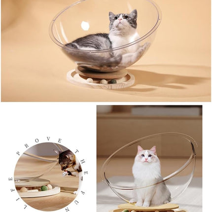 HMA Dog and cat Space Capsule Cat Bed