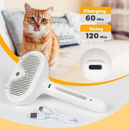 HMA Dog and cat Spray Cat Brush for Shedding