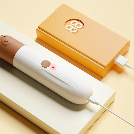 HMA Dog and cat Super Quiet Electric Pet Nail Trimmer with LED Light