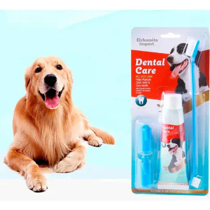 HMA Dog and cat Toothpaste and toothbrush with finger brush 95 gr
