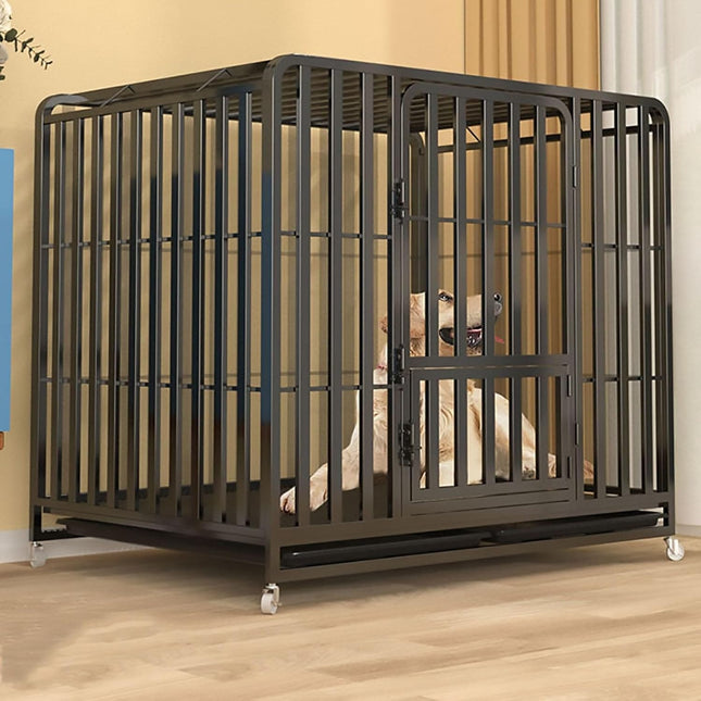 HMA Dog Dog Kennels and Crates for Dog Metal 100 in 65 cm 6 pcs