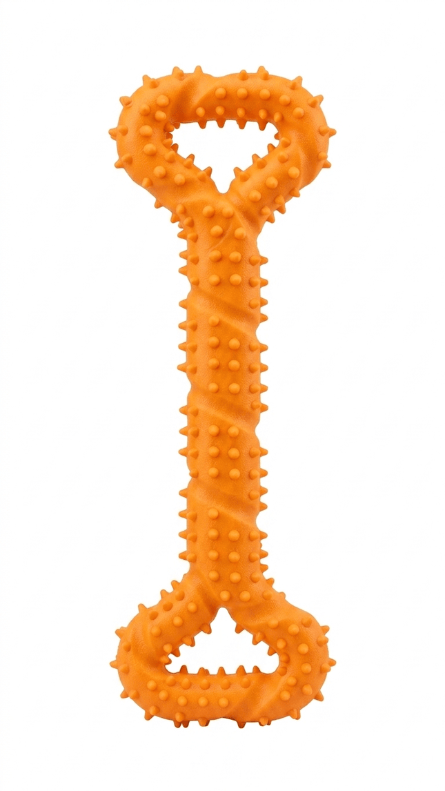 HMA Dog Dog Toys for Chewers Large Orange