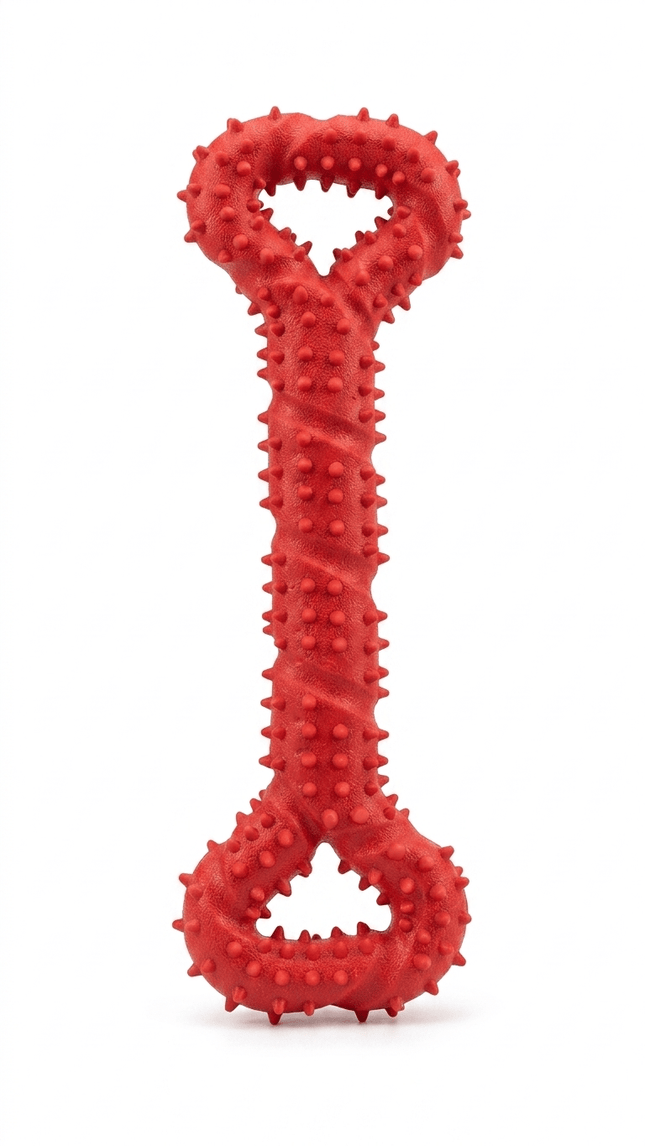 HMA Dog Dog Toys for Chewers Large Red