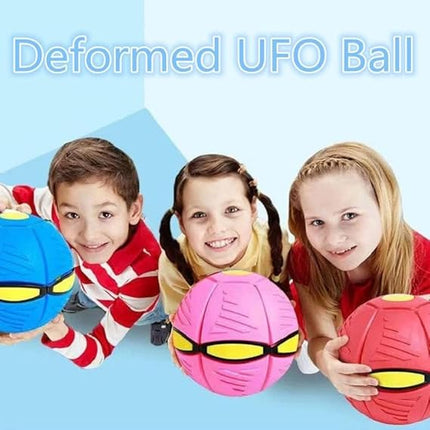 HMA Dog Magic UFO Ball  LED Flying Flat Throw Disc Toy