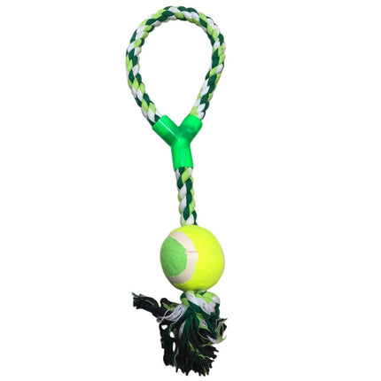 HMA Dog Pet Toy Ball small With rope