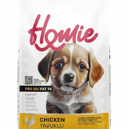 Homie Dog Homie Complete And Balanced Puppy Food All Breeds Chicken 2.75kg