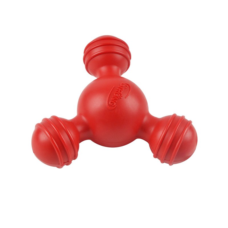 Suprium Toy Red Molecules Shape for dogs