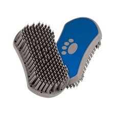 ZooFari Gray Pet Slicker Brush small