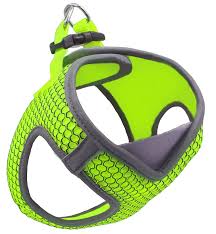 DOCO large Green Reflective V-Neck Harness 47-50 cm