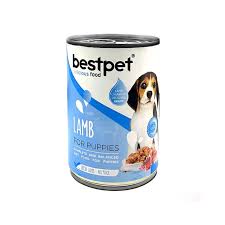 طعام معلب للجراء من BestPet مع لحم الضأن 400 جرام